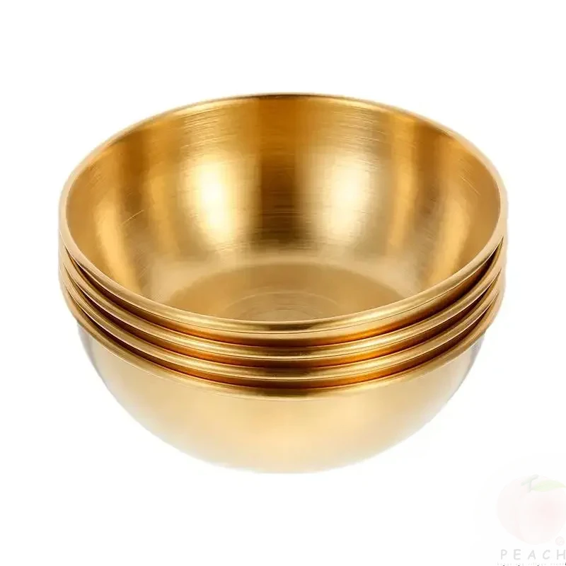 Stainless Steel Small Sauce Dishes Seasoning Serving Tray Spice Plates Set Soy Sauce Dish Specialty Tableware 2/4/6pcs