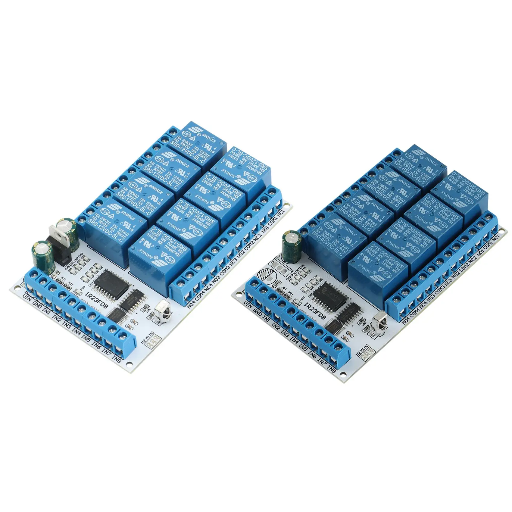 

8-Channel Relay Module Control Board DC Switching Relay Multifunction Relay With Remote Control
