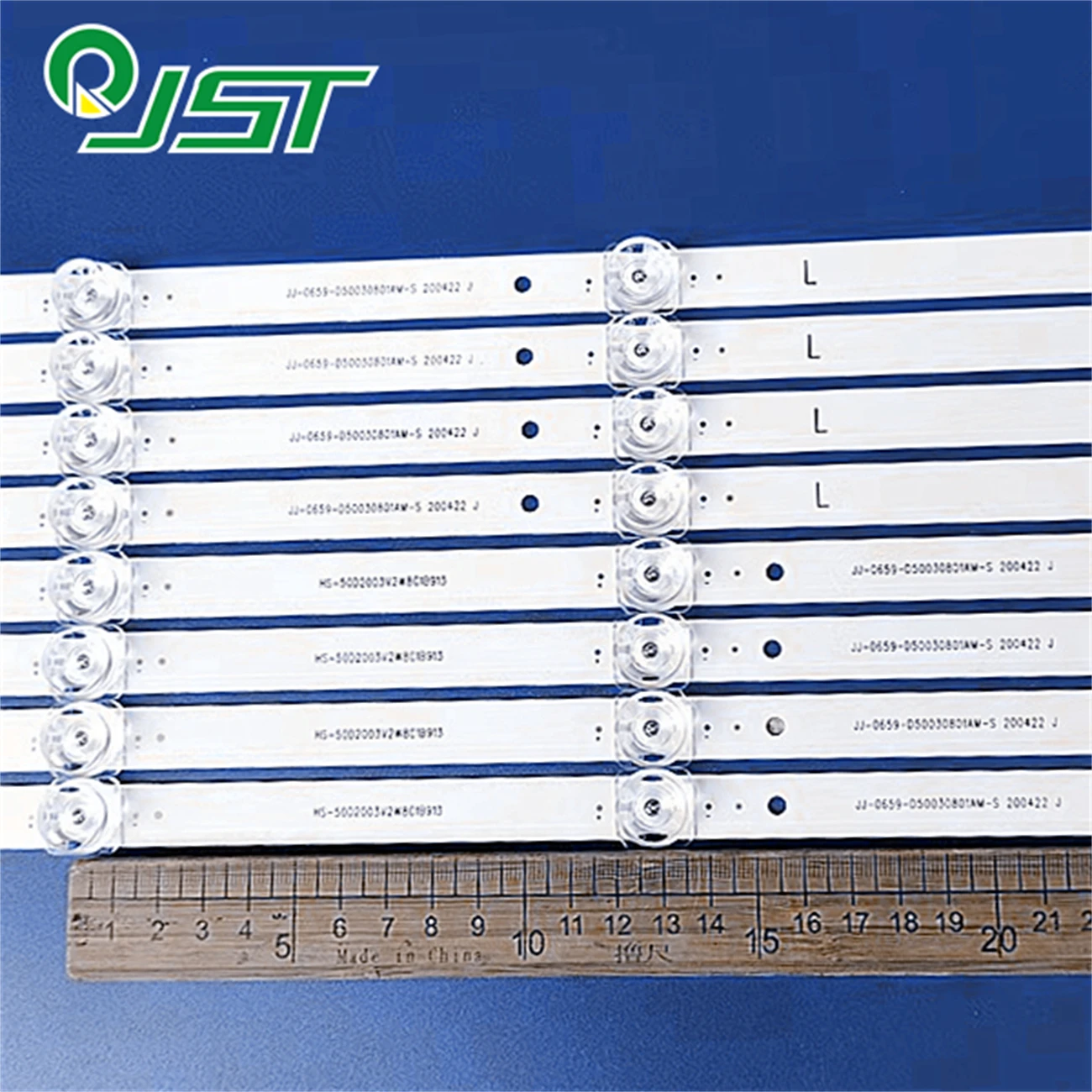 New 8pcs/Kit LED Strips for TV JJ-0659-D50030801AM-S 200422 JC-1 J LED60HD210 LED 60HD210 60MC01 JJ 0659 D50030801AM S