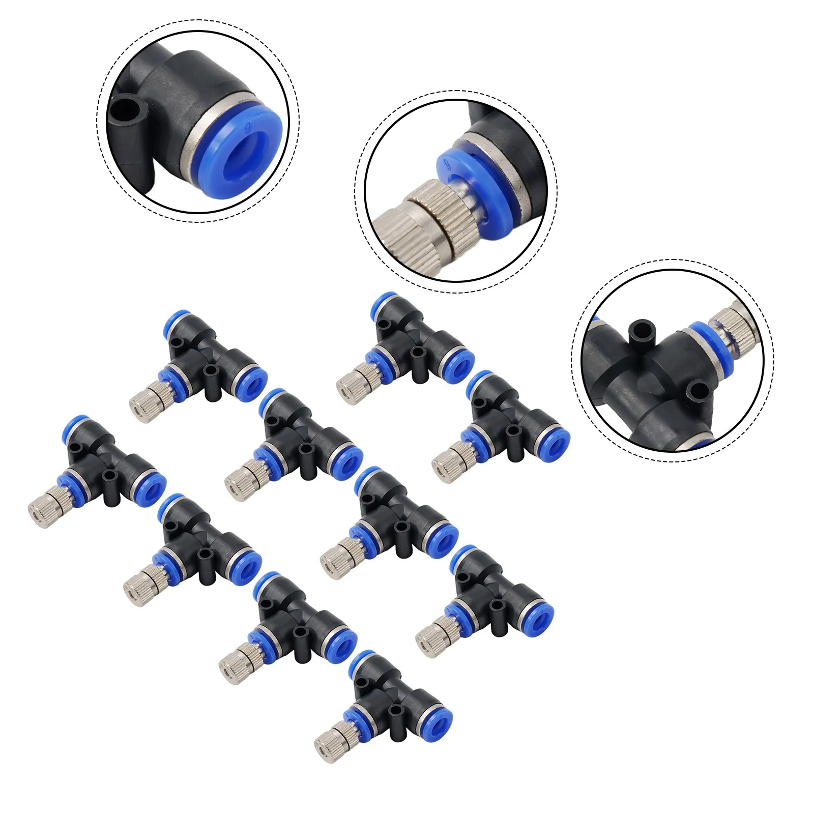 

For Humidifying Atomizing Nozzle Breeding Garden Greenhouses Fully Atomized Leak Proof Water Saving High Quality
