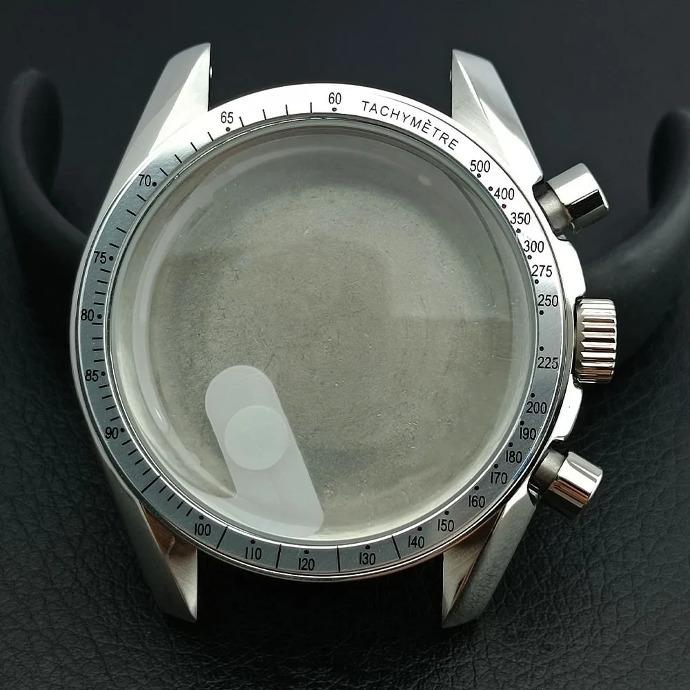 Elegant Silver/Black Metal Watch Case with Quartz Movement Compatibility and 32.5mm Dial - Ideal