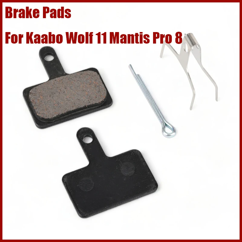 1 Paio Di Pastiglie Freno Per Kaabo Wolf 11 /11 + /X /Pro /King/ King Gt Mantis Pro 8 10 Vsett Zero Scooter Elettrico Semimetallico Idraulico