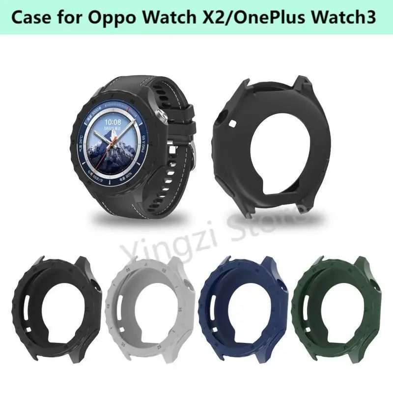 Soft Silicone Hollow Case - Premium Watch Bumper Cover Protector Shell