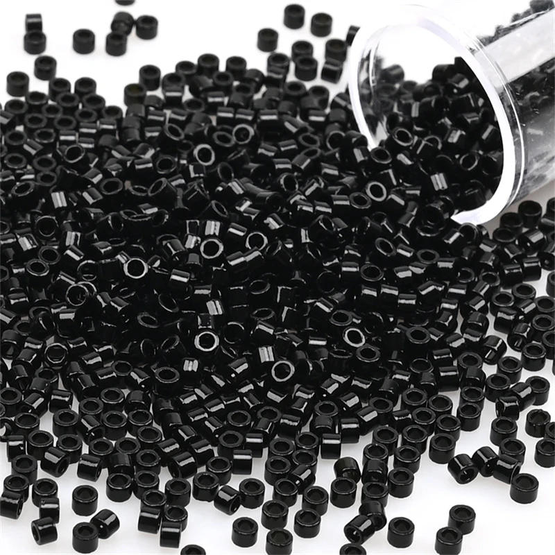2mm Bunte Japan Glas Rocailles 10/0 Lose Spacer Rocailles für Handarbeiten Schmuck Machen DIY Charms Handgemachte Nähen – Detail 7