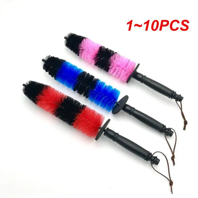 

1~10PCS Wheel Rim Detailing Brush Long Soft Bristle Tire Wash Exhaust Tips Motorcycles Car Truck Motor Engine Grille Cleaning