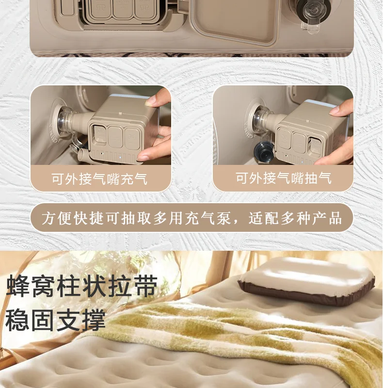 Description Picture 6 of itemFoldable Mattress Topper Folding Floor Children Self Inflating Mattress Pillow Bedding Double Colchon Inflable Home Furniture