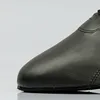 BD Dance Men Latin Dance Shoes 424 Split Outsole Soft Leather Professional Dancesport Shoe Elastic Heel Ballroom Dancing Shoes 6