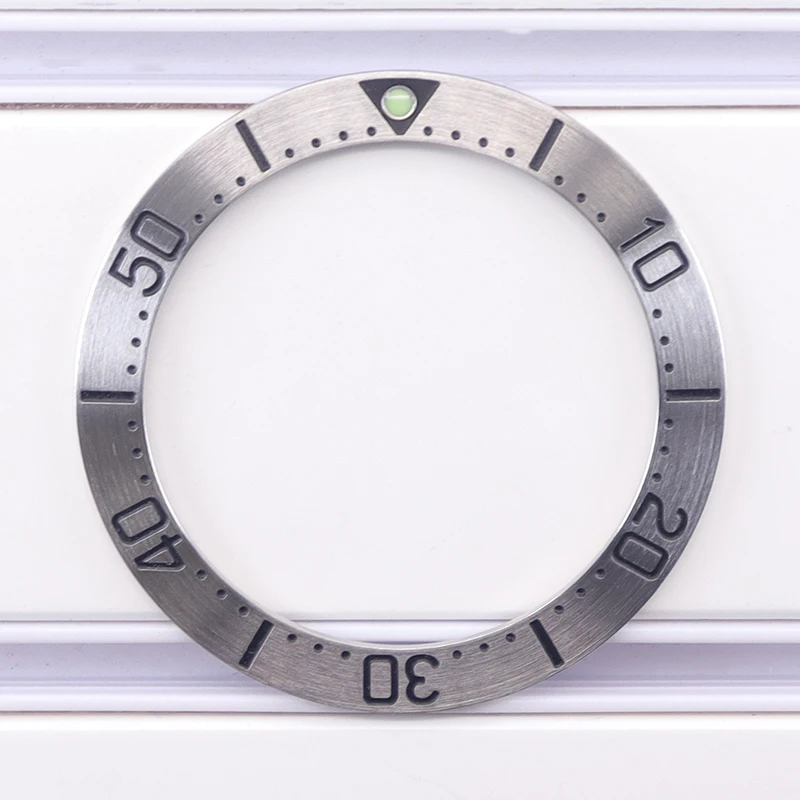 Ceramic Stainless Steel Bezel Insert for Men's Automatic Watches - Luxury Accessory Parts
