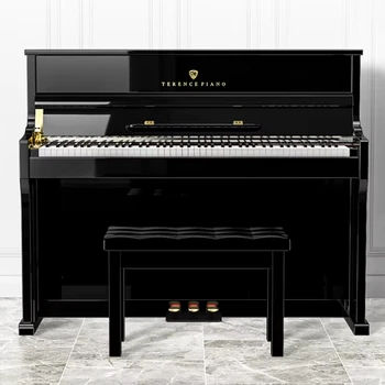 Terrence S71 88 Keys Heavy Hammer Professional Grade Beginner-Friendly Vertical Electric Piano for Home Use Upright Piano Design