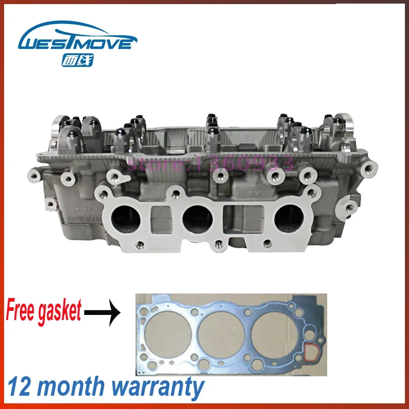 cylinder head for Toyota Land Cruiser 3400 4-Runner Hi-lux T100 Tacoma Tundra 3378CC 3.4L V6 24V 92-98 ENGINE : 5VZ 5VZFE (L)