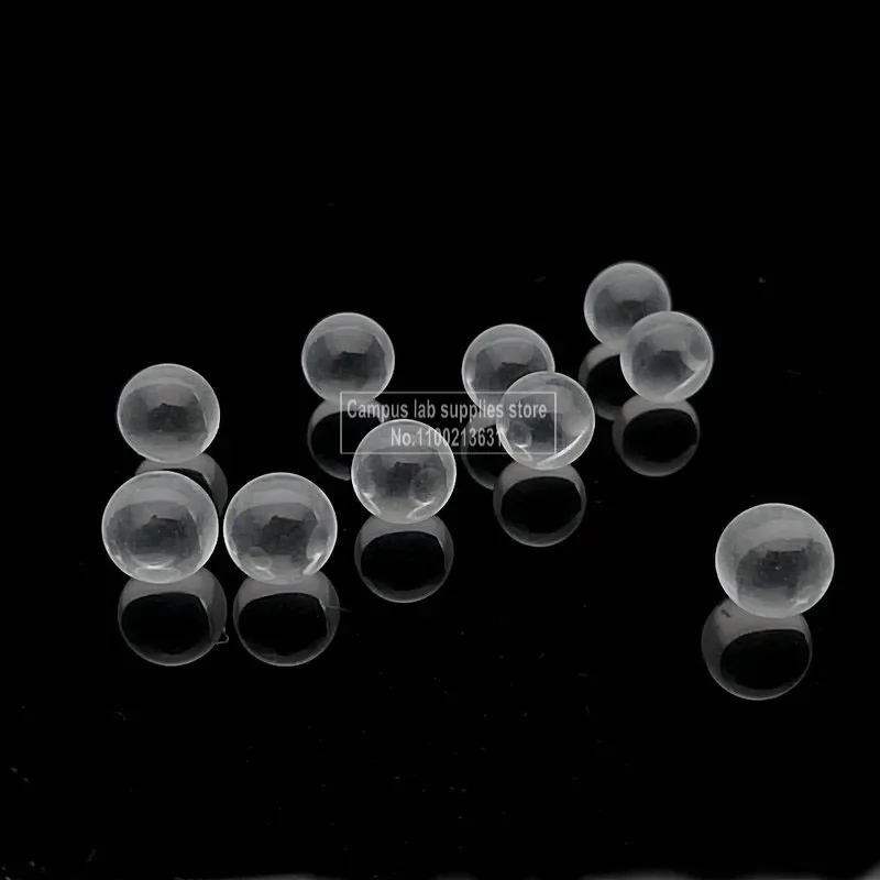 High Precision Glass Boiling Bead/ball Liquid Heating Anti-splash LAB Experiment 1000pcs/2000pcs 1mm To 11mm glass marbles lab glassware lab glass beads