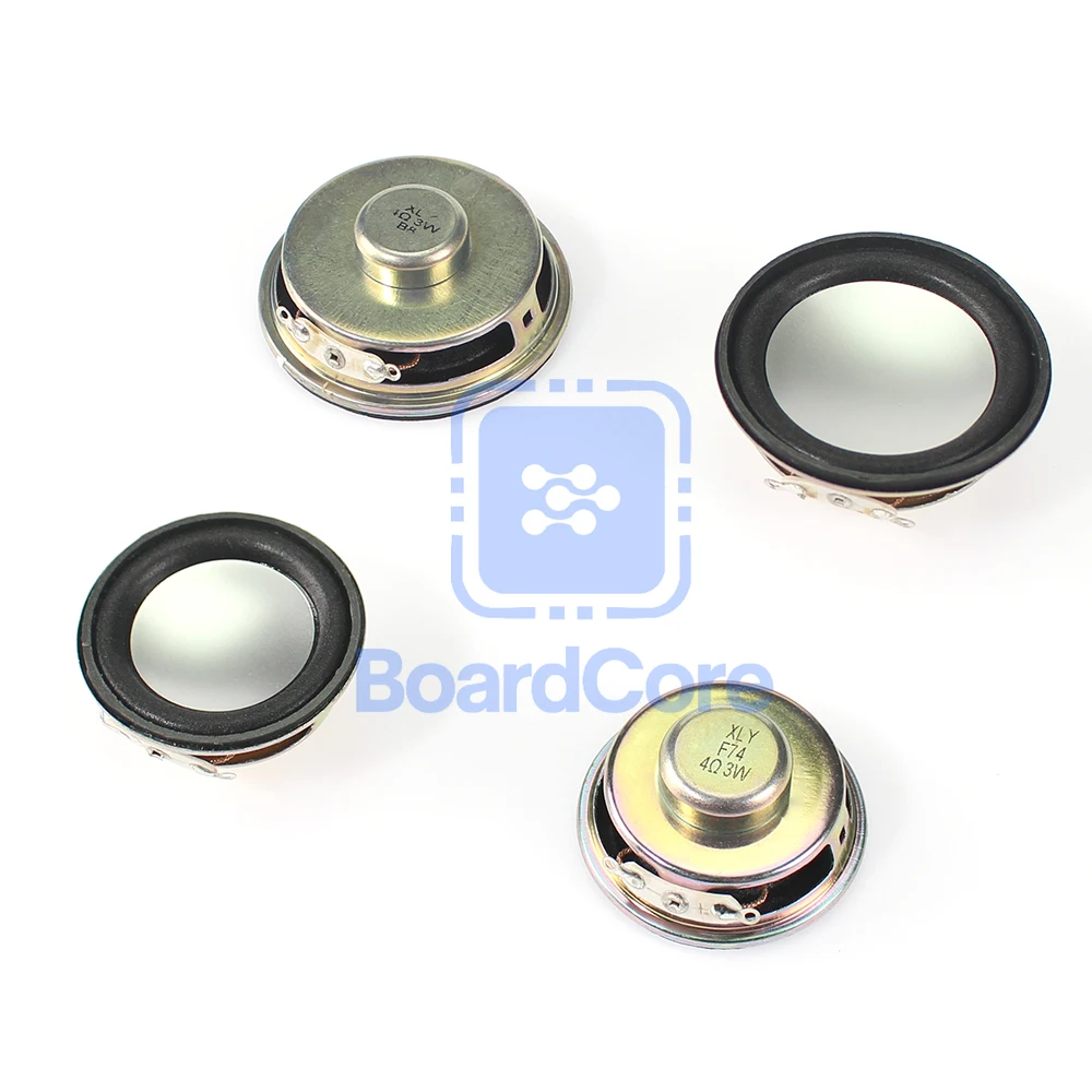 4Ohm 3W 미니 스피커 40MM 50MM 4CM 5CM Arduino DIY 홈 오디오 수리용 소형 라우드 스피커 Componentes Eletronicos