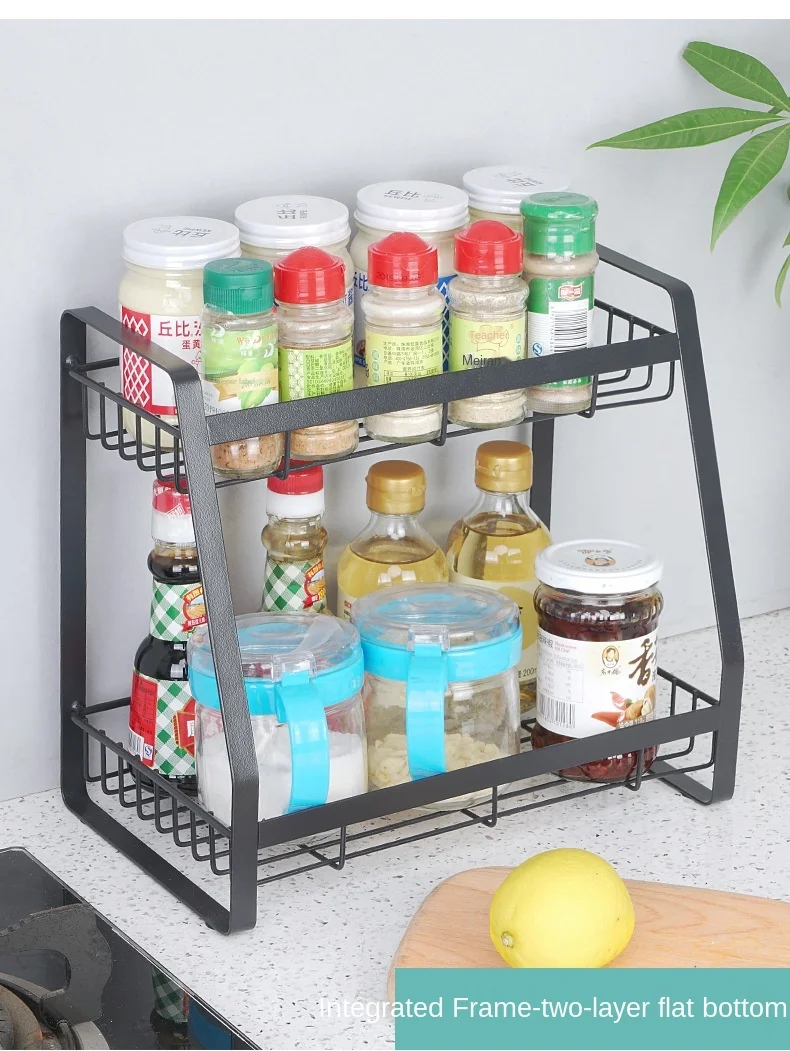 Organizador De Cocina De 3 Niveles Para Cocina, Estante De Especias De –  Mercadito Smart