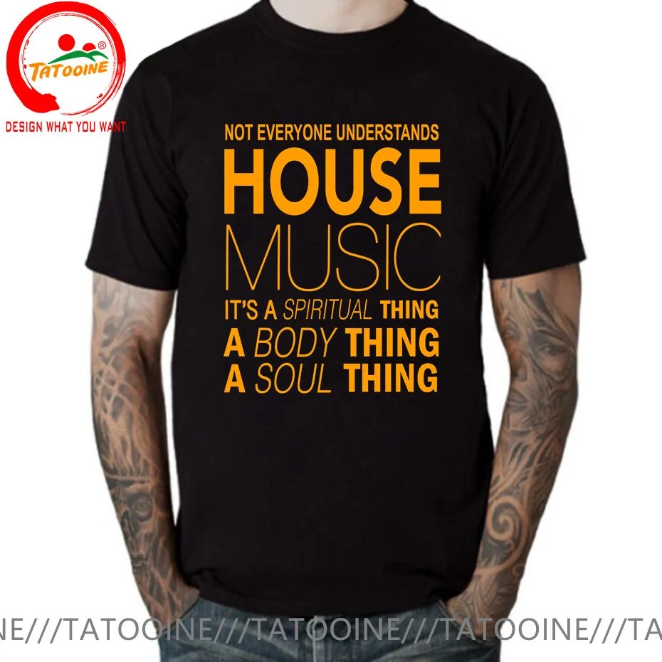 Funny Techno House Music Dj Magliette Donna Non Tutti Capgono House Music Dj T Shirt Uomo Technics 1200 T-Shirt Hip Hop Tee