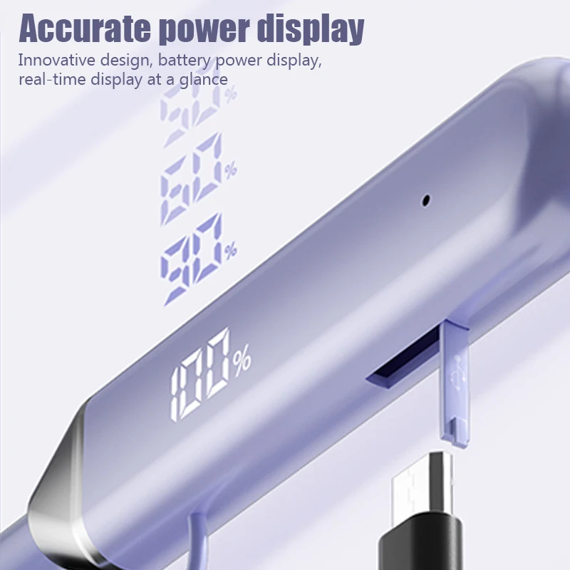 Neckband wireless connection compatible 5.2 headphones High sound quality stereo power display Magnetic Bluetooth earphones 3