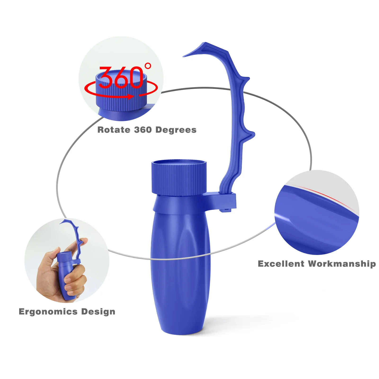 Evemodel Model Coloring Holder Handheld Painting Handle Special Tools Clip for Soldiers Handicraft Gundam Warhammer - Image 2