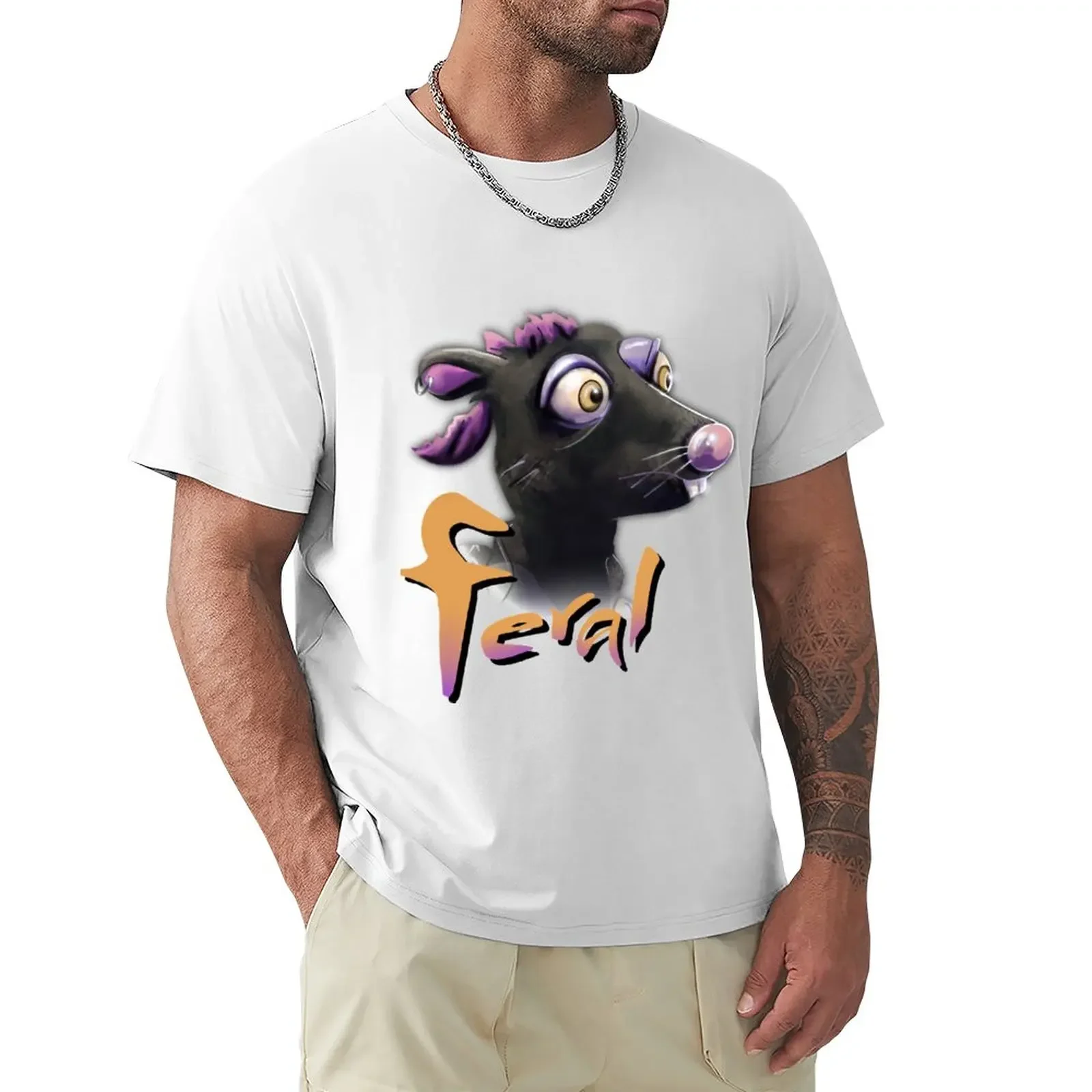 

Rattus mate T-Shirt new edition aesthetic clothes sublime summer clothes T-shirts for men cotton