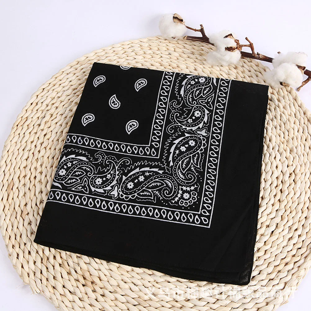 

Thick Cotton Bandanas Handkerchief Square Scarf Hankerchief Handkerchiefs for Women Women's Headbands