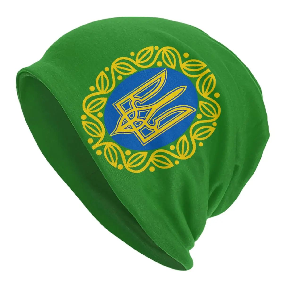 

Coat Of Arms Ukraine Flag Beanie Cap Unisex Winter Warm Bonnet Femme Knitting Hats Ukrainian Trident Skullies Beanies Caps
