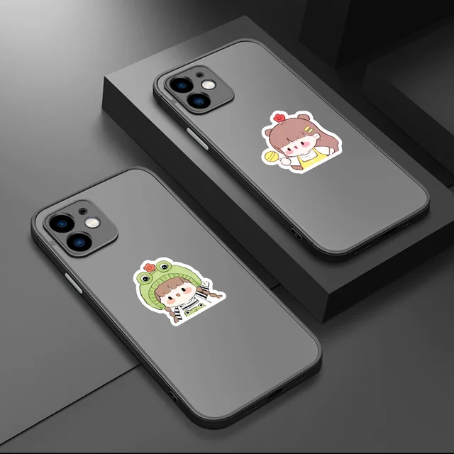 10/50 db Aranyos Rajzfilm Lány Anime Mix Sorozat Graffiti Matrica Asztal Fali Hálószoba Otthoni Dekoráció - Image 4