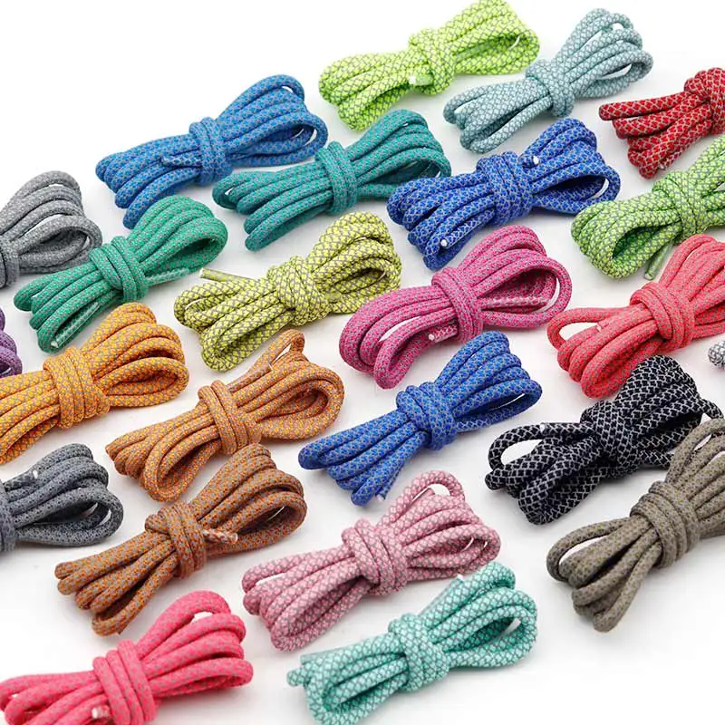 Coolstring Adult Size Lace 4.5MM Light Reflective Grown-up Charmed Rope 120-180CM Length Selectable Shoe Accessory Wholesale