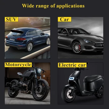 10/20/30 قطعة سيارة فراغ الإطارات إصلاح مسمار مجموعة إطار دراجة نارية ثقب طقم تصليح للسيارات الدراجة لايحتاج الإطارات إصلاح الأظافر المطاطية - Image 4