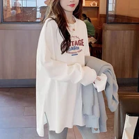 Winter Long Sleeve Cotton Nursing T-shirt Fashion Print Maternal Woman Breastfeeding Clothes Lactation Top Tees pregnancy 1