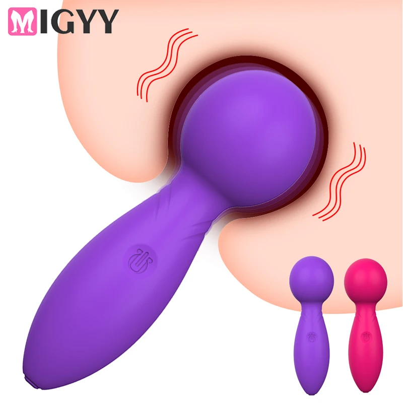 Mini Magic AV Wand Vibrator Leistungsstarker Vibrator Vagina Klitoris Stimulator Sexspielzeug für Frauen G-Punkt für Masturbator Körpermassagegerät 1
