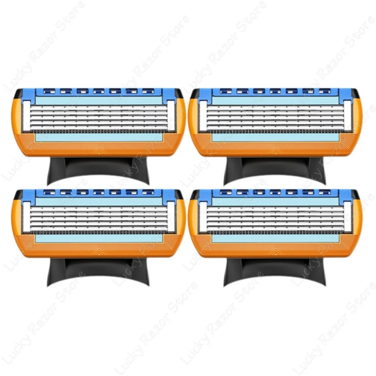 Brand new Fusion 5 Razor Blade 5 Layers Safety Manual Shaving Head Replacement Beard Shaver Refills Cassettes for Man Face Care 6