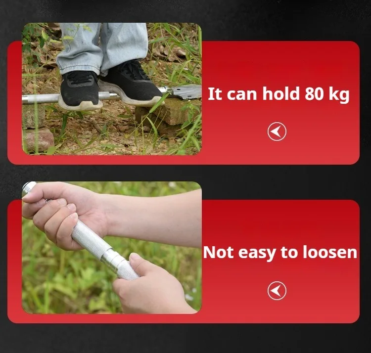 pełny zestaw łopaty outdoorowej