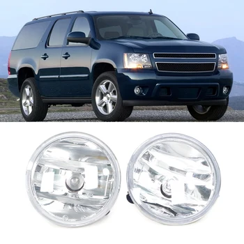 Car Clear Fog Light Driving Lamps For Chevy Avalanche Suburban Tahoe For GMC 2007-2013 15839896