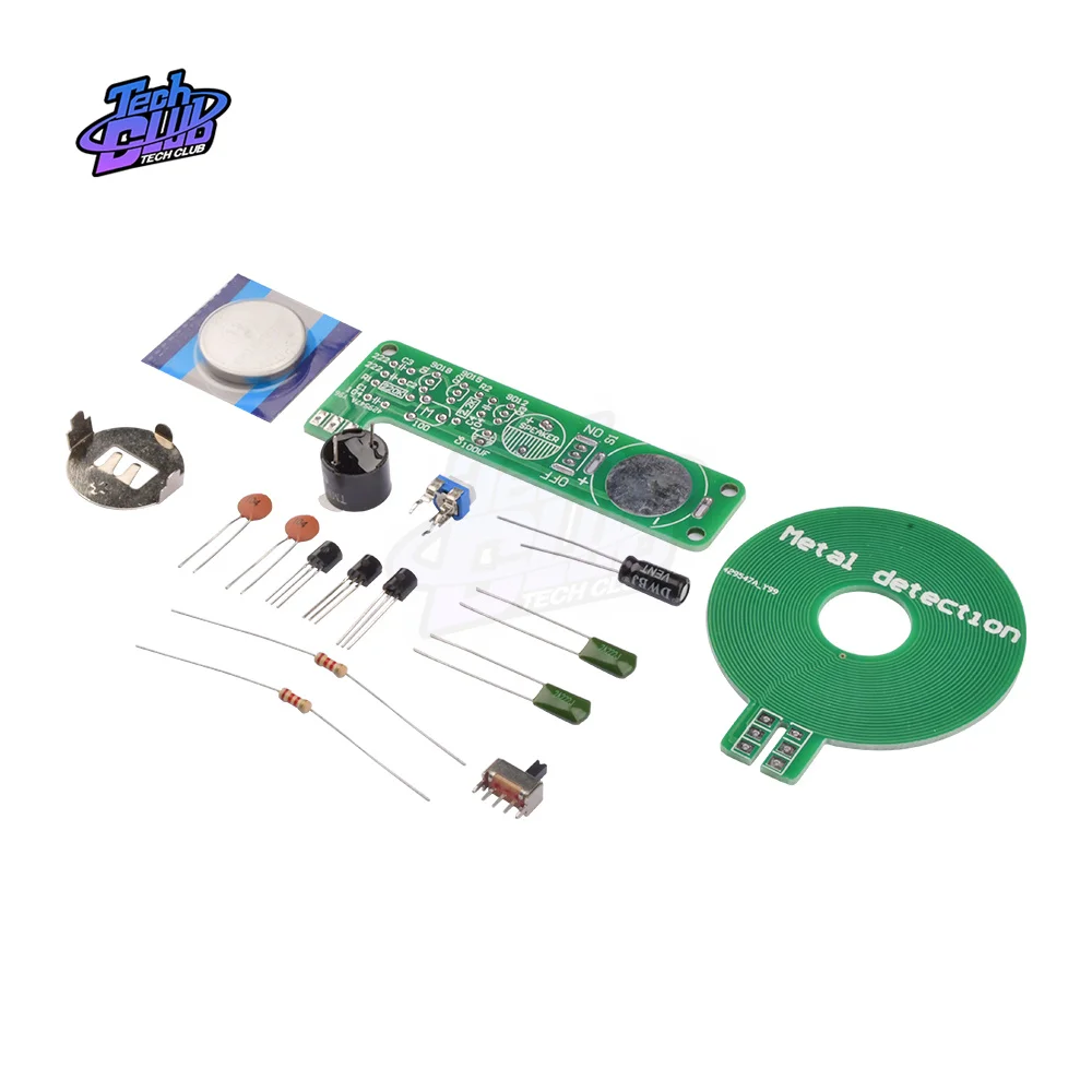 Metal Detector DC 3V-5V Metal Detector Kit Electronic Kit Sensor Board Module DIY Electronic Part Metal Detector DIY Accessories