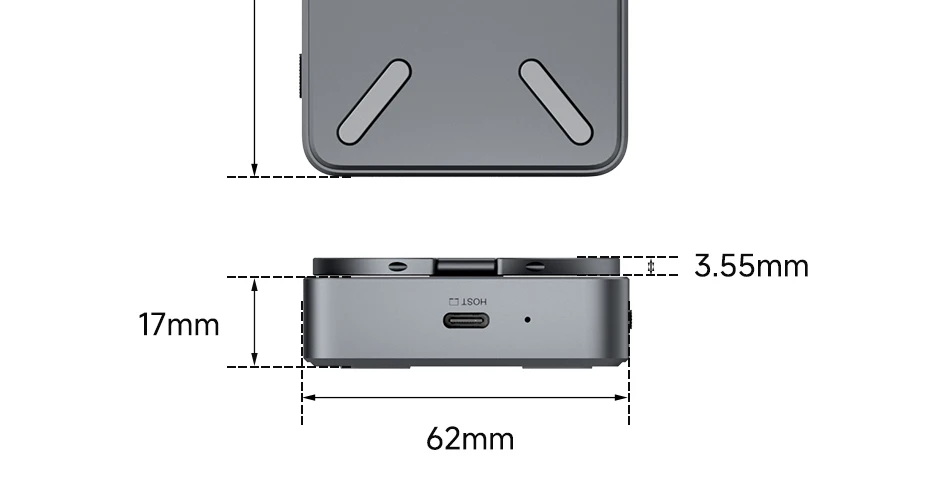 Hagibis Magnetic Stand USB-C Hub with M.2 SSD CMC10