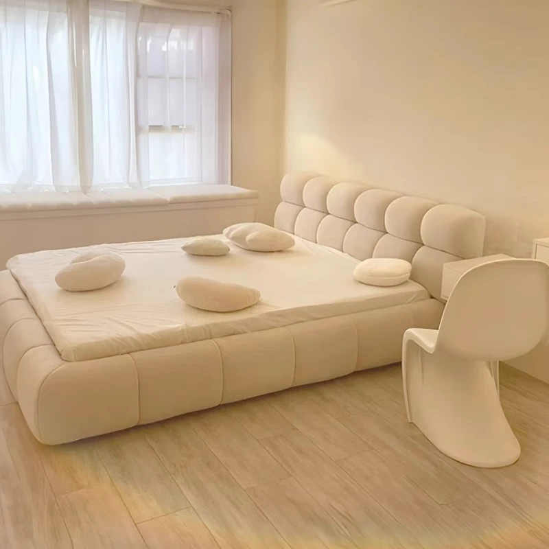 

Белые гостиничные кровати, спальня, двойная кровать, детская искусственная мягкая мебель, многофункциональная Скандинавская мебель