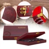 50PCS Wooden Coin Collection Box - Wood Storage Case for Commemorative Coins Organizer Home Organizer adjustable inner pads 3