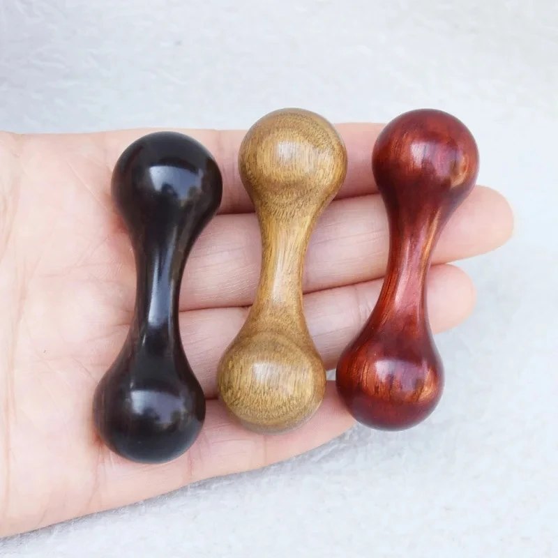 Sandalwood Cool Titanium Alloy Bone Fingertip Top Baole Bead Begleri Fidget Toy Knucklebone EDC Anti Stress Autism ADHD Toy Gift 5