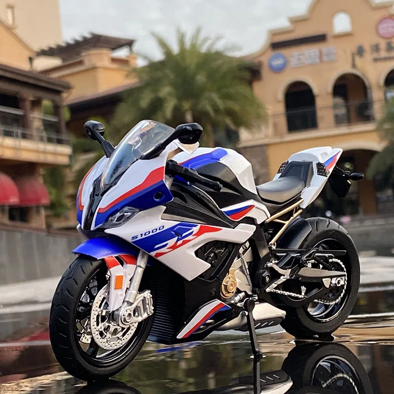 NEW 1:12 BMW S1000RR Racing Motorcycles Model Simulation Alloy Motorcycle  Model With Sound and Light Collection Toy Car Gift - AliExpress