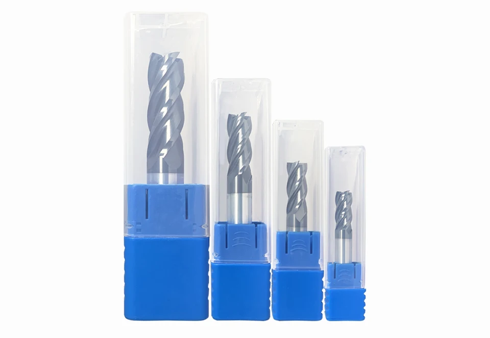 Fräser HRC55 4-Schneidig CNC Wolfram-Maschinenfräser Werkzeuge Vierkantfräser 1mm 2mm 4mm 6mm 8mm 10mm 12mm 14mm 16mm 18mm – Detail 2