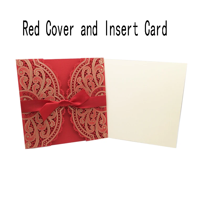 Red cover insert