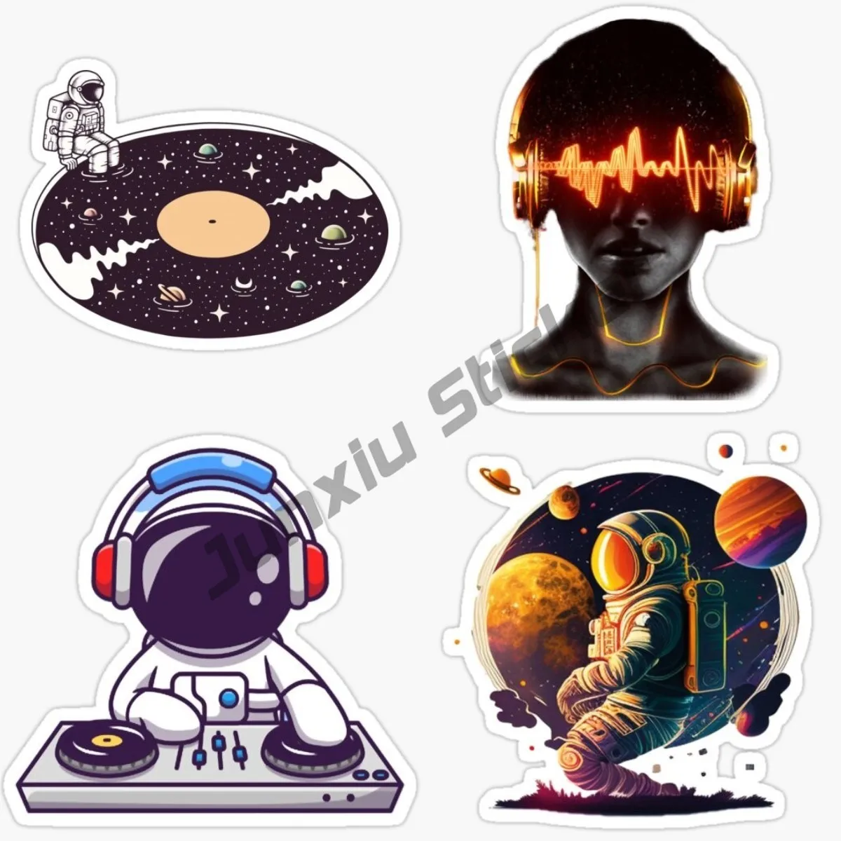 

Cosmic Sound Bumper Sticker Vinyl Decal Carstickers Flower for Cars Truck Van SUV Window Cup Laptop Stickers Vinyl,Decoration