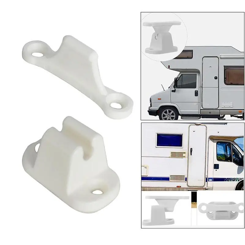 RV Door Retainer Kit T Shape Door Stop Retaining Catch Latch For RV Caravan Camper Motorhome Boat Retainer Holder