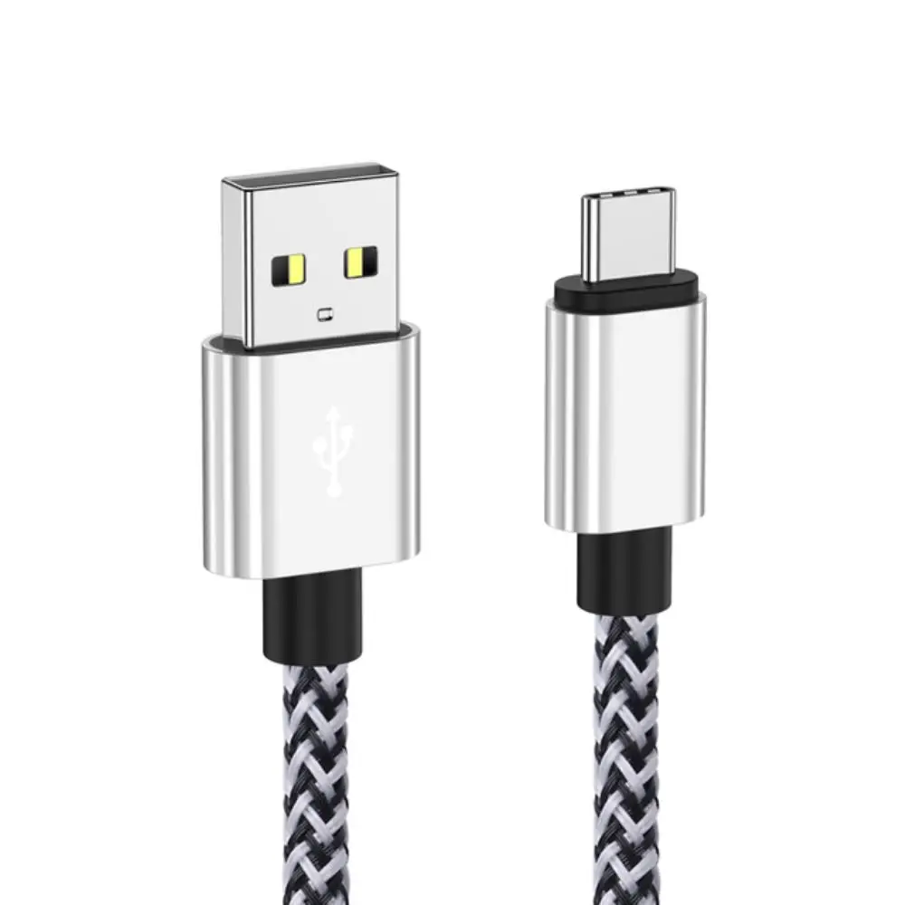High-Speed USB Type C Charging Cable - Durable Woven Nylon, Available in 1M, 2M, 3M Lengths
