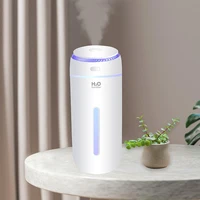 Small Cool Mist Humidifiers For Bedroom Tiny Home Room Humidifier USB 400ML Travel Mini Portable Personal Desk Car Air Humidifie 1