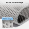 90CMX60CM Cat Litter Mat Waterproof Double Layer Pet Litter Box Mat Pet Toilet Cat Mat Nonslip Sand Cat Washable Pet Clean 5