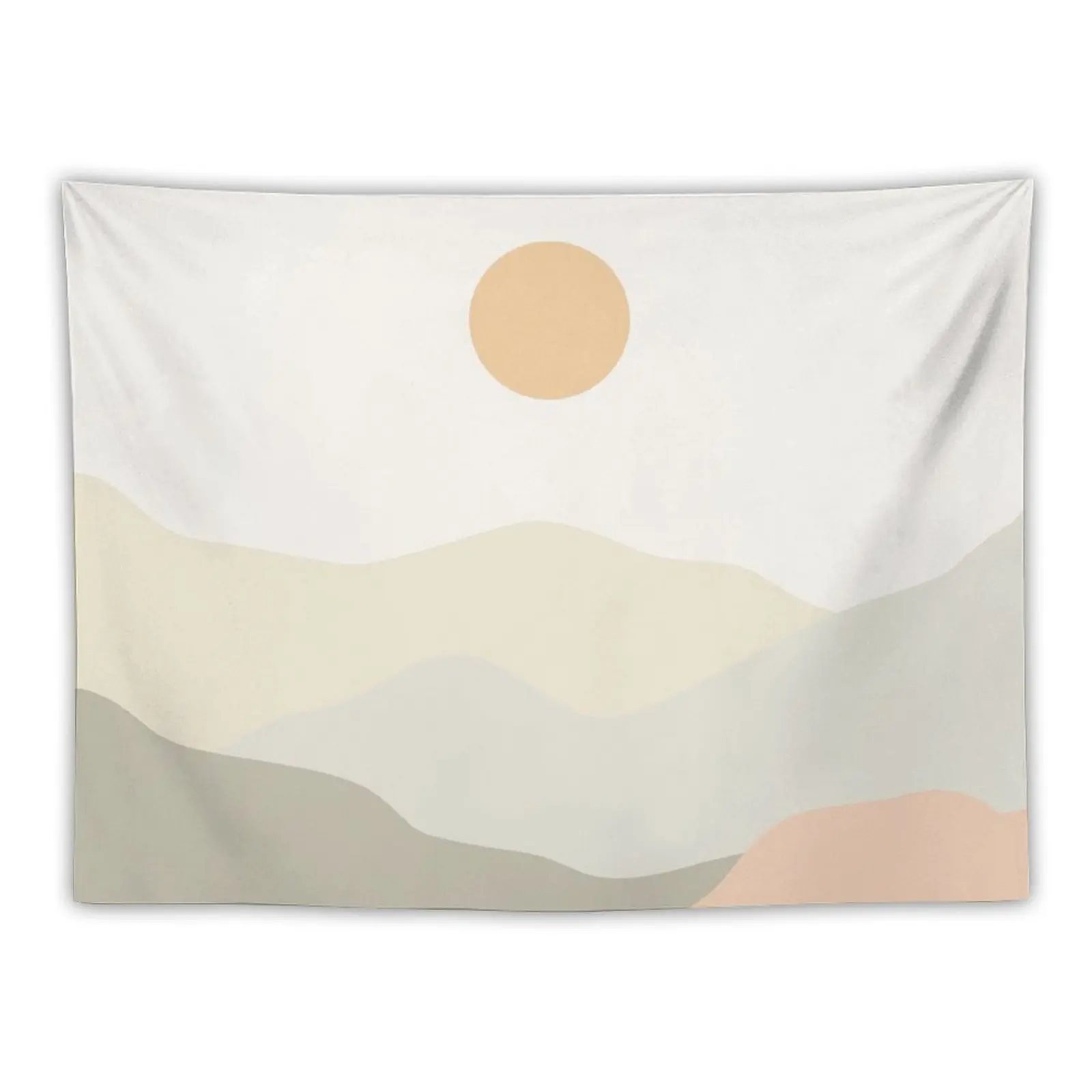

Minimalist Landscape Mountains Tapestry Decoration Room Home Decor Aesthetic Wallpaper Wall Art Tapestry
