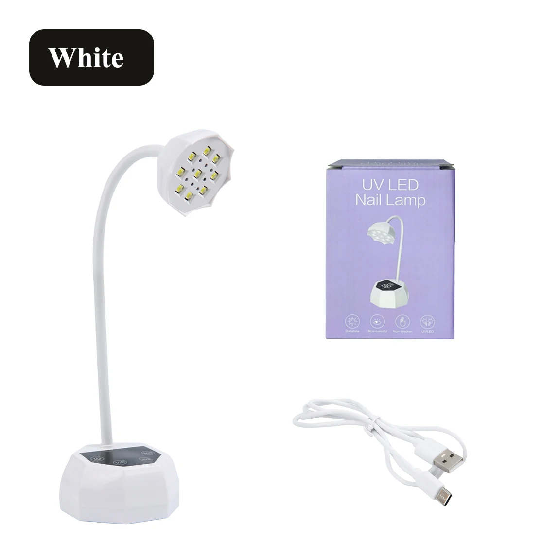 충전식 네일 램프 UV LED 네일 건조기 자동 감지 터치 컨트롤 네일 램프 빠른 건조 네일 라이트 네일 도구
