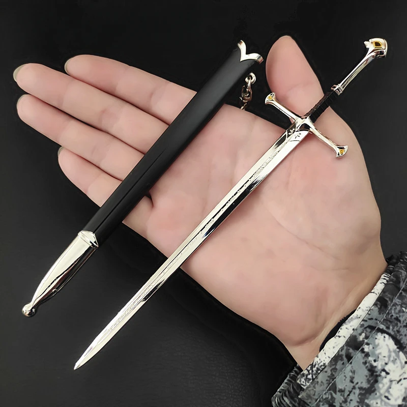 22 センチメートルロードの F リング中世武器グラムドリング