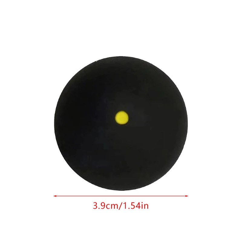 Squash Balls Professional Rubber Squash Ball For Squash Racket Red Dot Blue Dot Ball Fast Speed For Beginner Or Training Accessories