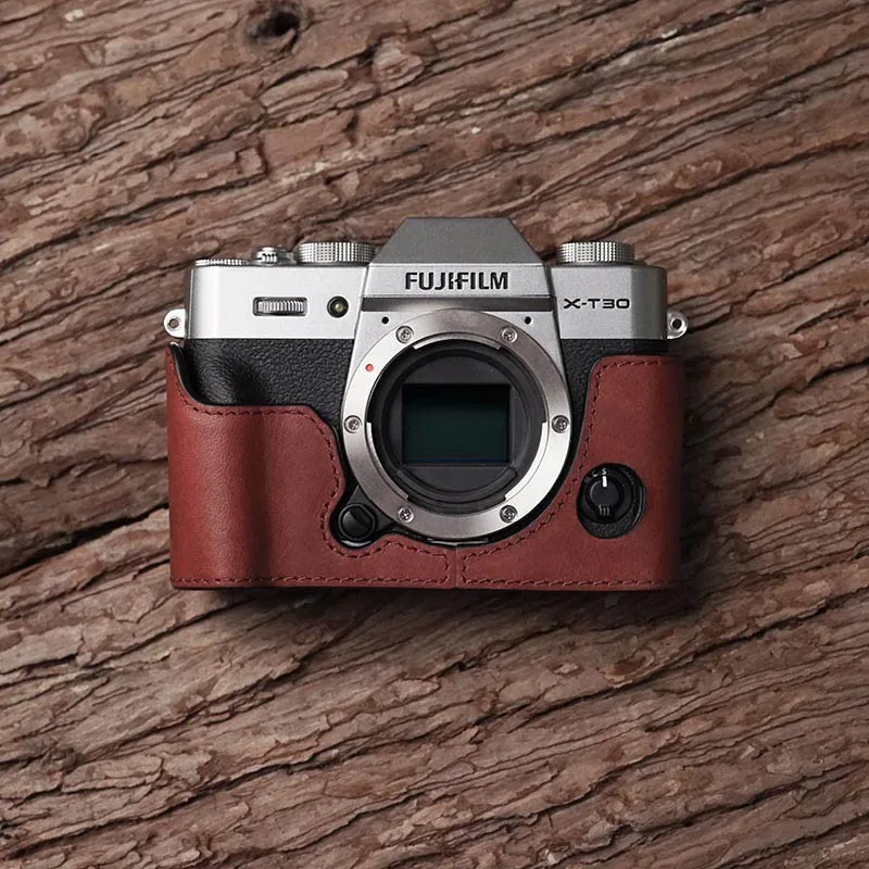 Mr. stone-Fujifilm xt30 xt20 xt20 xt30 xt20用本革ケース - AliExpress