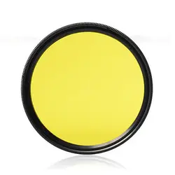 Vibrant Multi - Color DSLR Camera Lens Filter Set - 30mm (YELLOW)